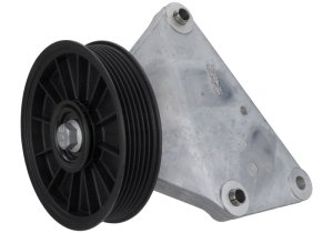 Ford Mustang A/C Eliminator Kit - Ford Racing - Cast Aluminum Idler Pulley Bracket - `96-`10